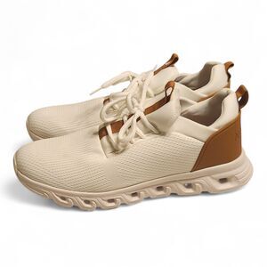 Nautica Women’s Tennis Shoes Size 10 Chiatica White Brown